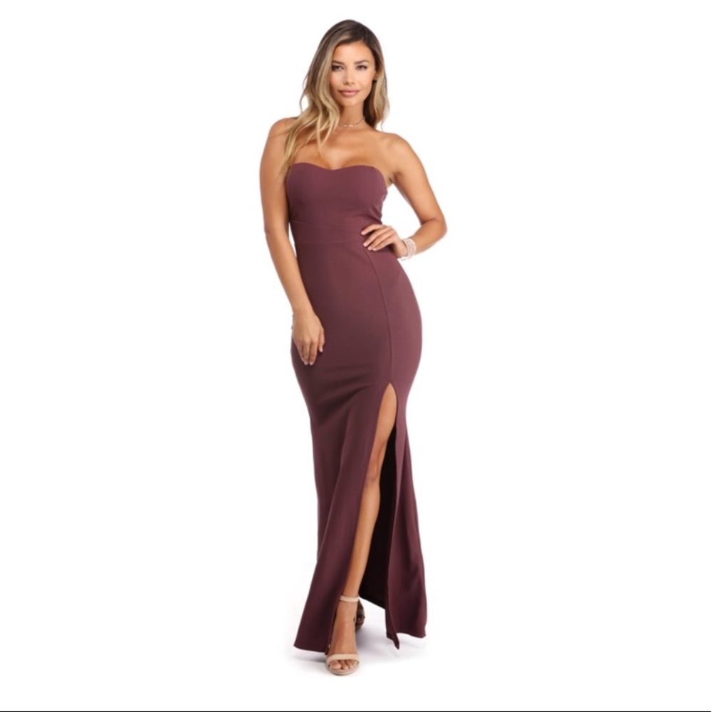 *New* Windsor Plum Prom Dress